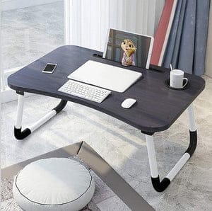 FOLDABLE WOODEN LAPTOP TABLE - beautysweetie