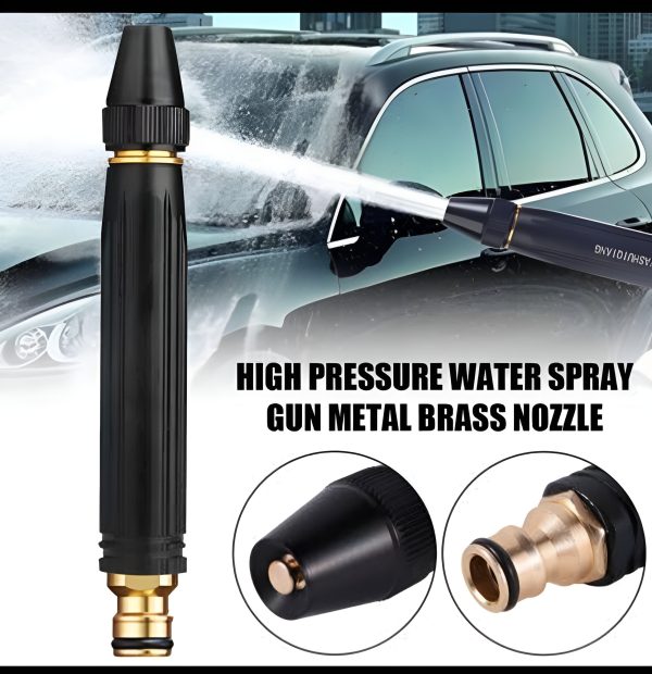 Multifunctional Direct Spray Gun For Car Washing Watering Flowers Washing Glass Water Column Car Wash Water Gun Straight Nozzle